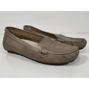 Blondo Dale Waterproof Driving Style Loafers Women's 8M Beige B3402-667 Slip-on